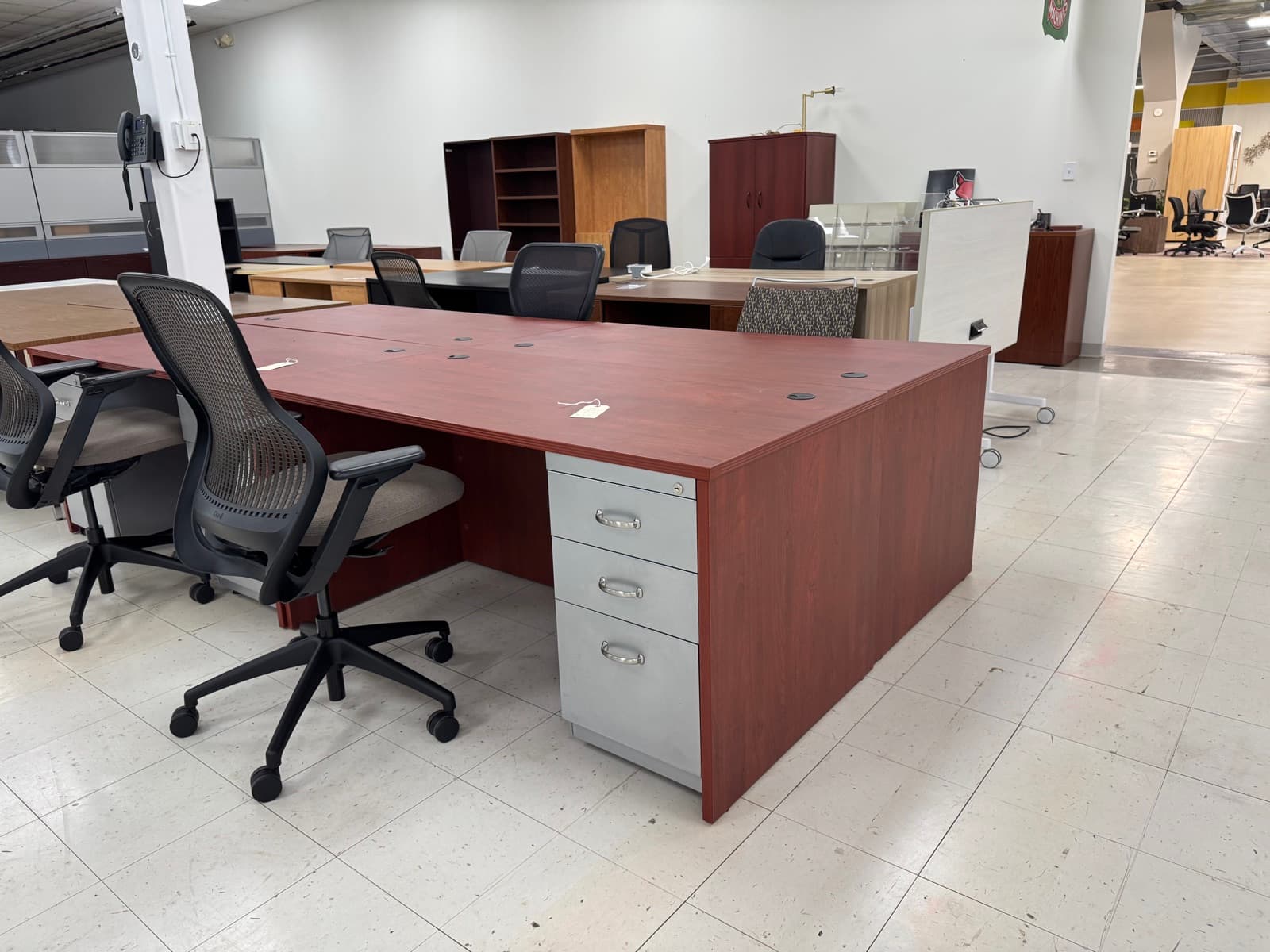 Cherry Laminate Desks
