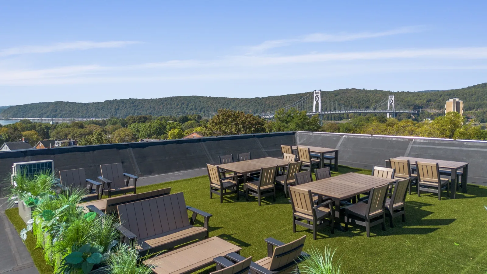 Marshall and Sterling rooftop installation, Poughkeepsie NY